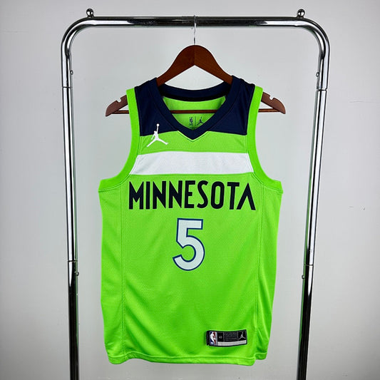 Minnesota Timberwolves Statement Edition - Vert - Anthony Edwards - 5
