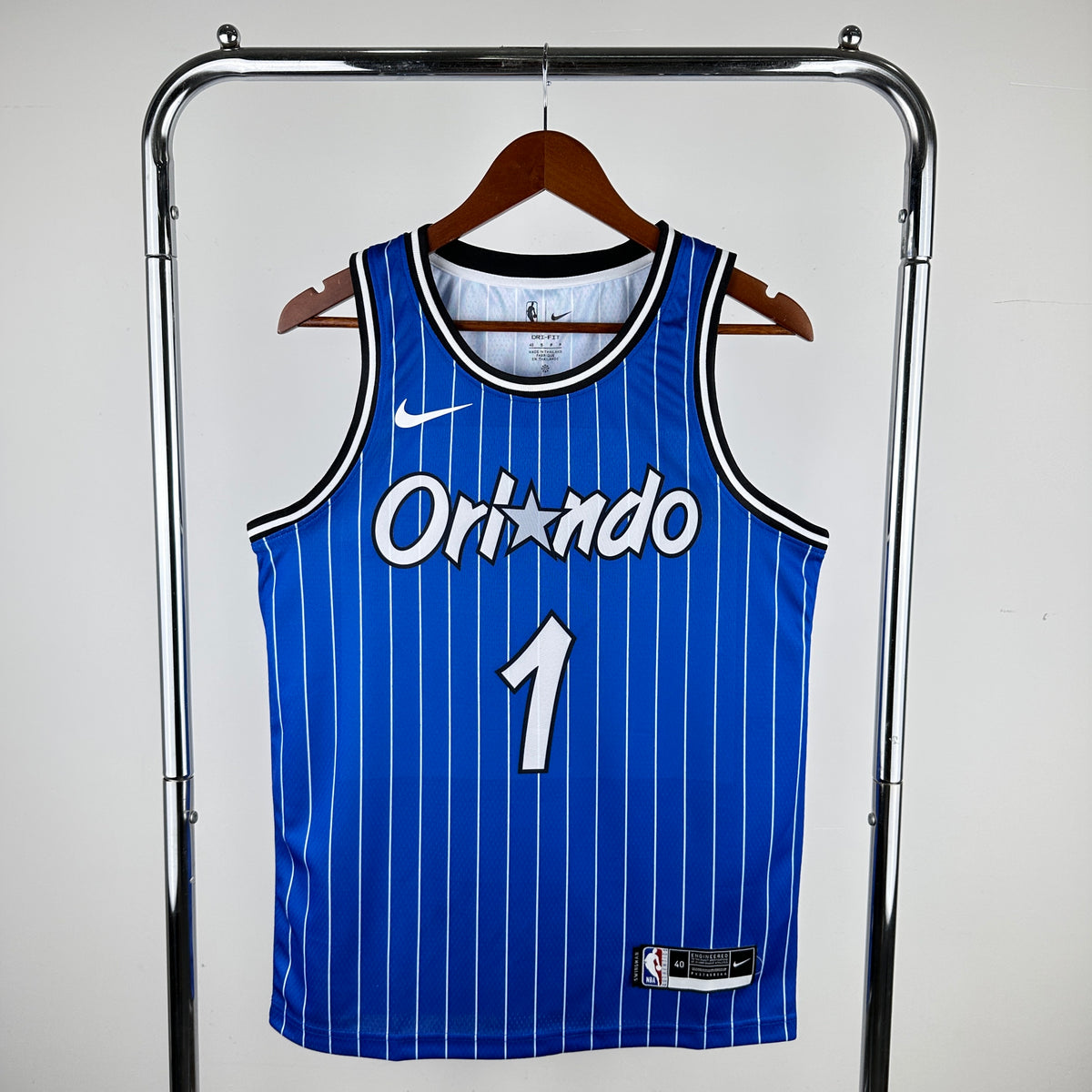 Orlando Magic Classic Edition 2018-19 - Bleu a rayures - Penny Hardaway - 1