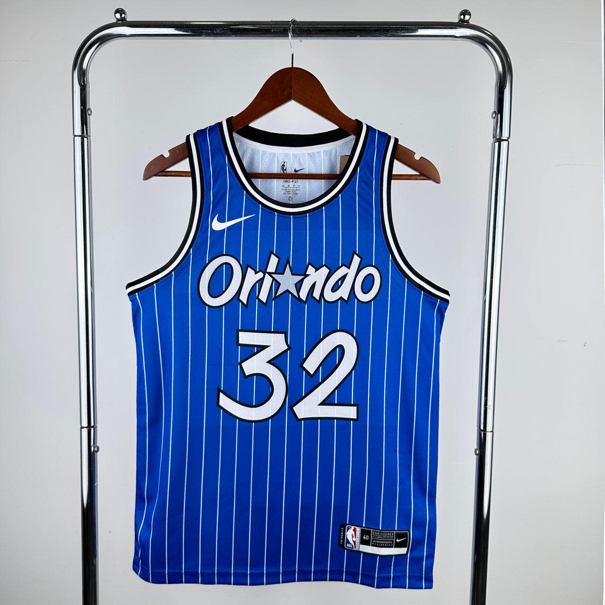 Orlando Magic Classic Edition 2018-19 - Bleu a rayures - Shaquille O'Neal - 32