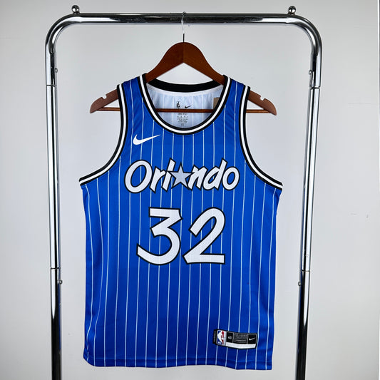 Orlando Magic Classic Edition 2018-19 - Bleu a rayures - Shaquille O'Neal - 32