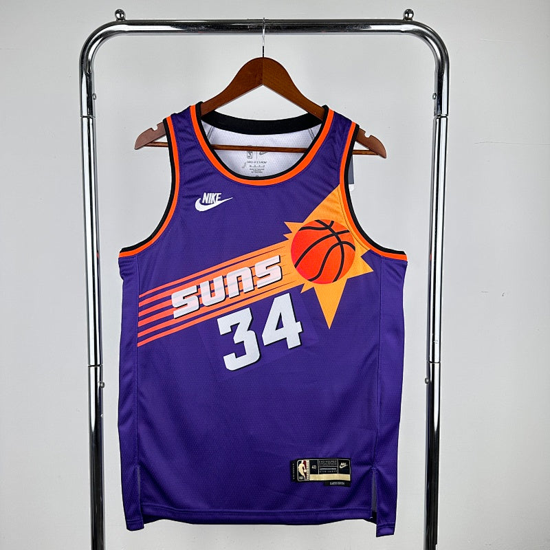Phoenix Suns Classic Edition 2022-23 Sunburst - Violet - Charles Barkley - 34