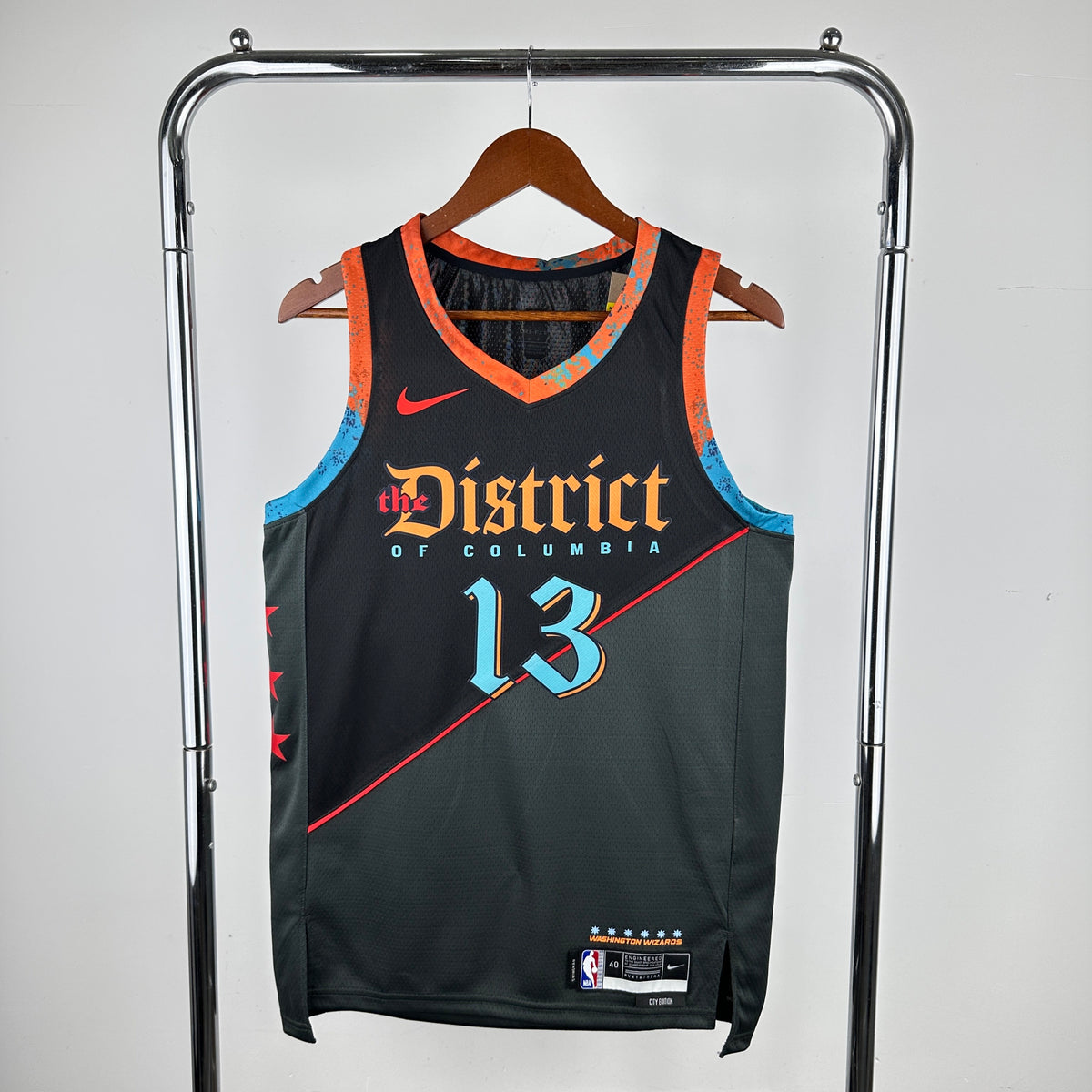 Washington Wizards City Edition 2023-24 The District - Anthracite - Jordan Poole - 13