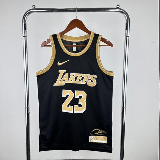 Los Angeles Lakers Edition Signature - Noir et or - LeBron James - 23