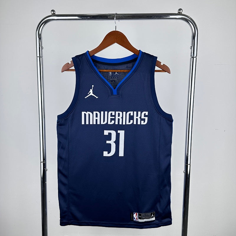 Dallas Mavericks Statement Edition Retro - Bleu marine - Klay Thompson - 31