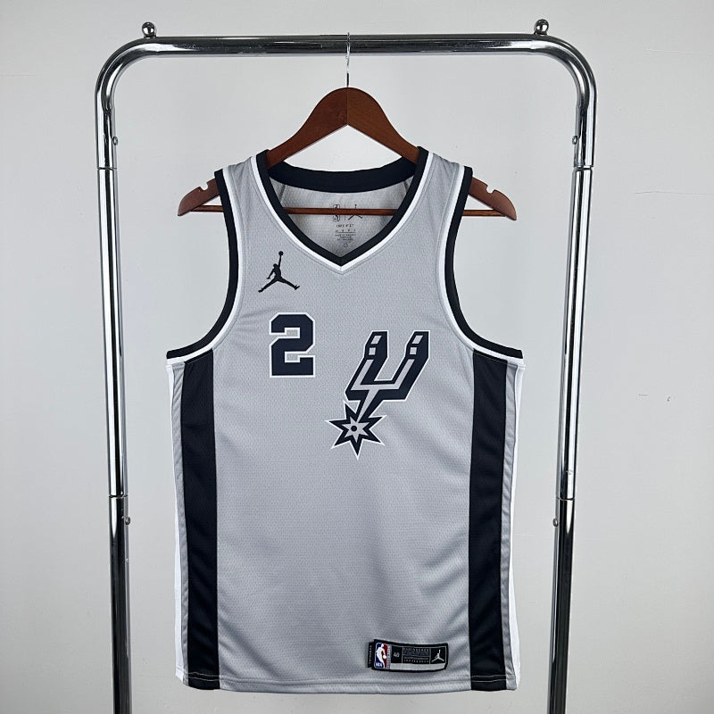 San Antonio Spurs Statement Edition - Gris - Kawhi Leonard - 2