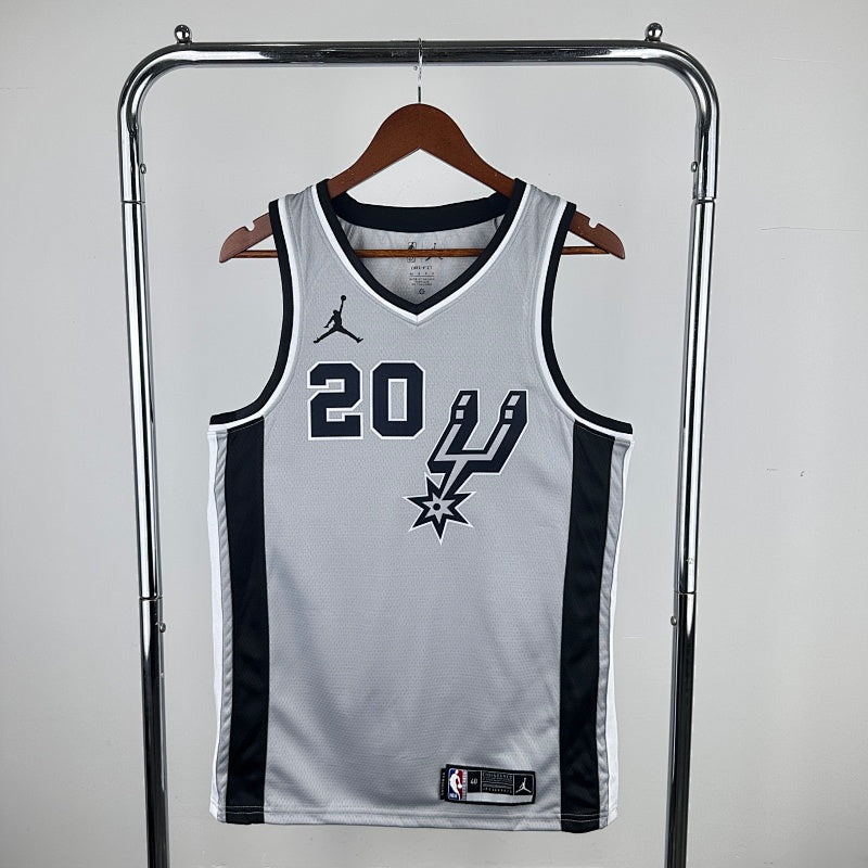 San Antonio Spurs Statement Edition - Gris - Manu Ginobili - 20