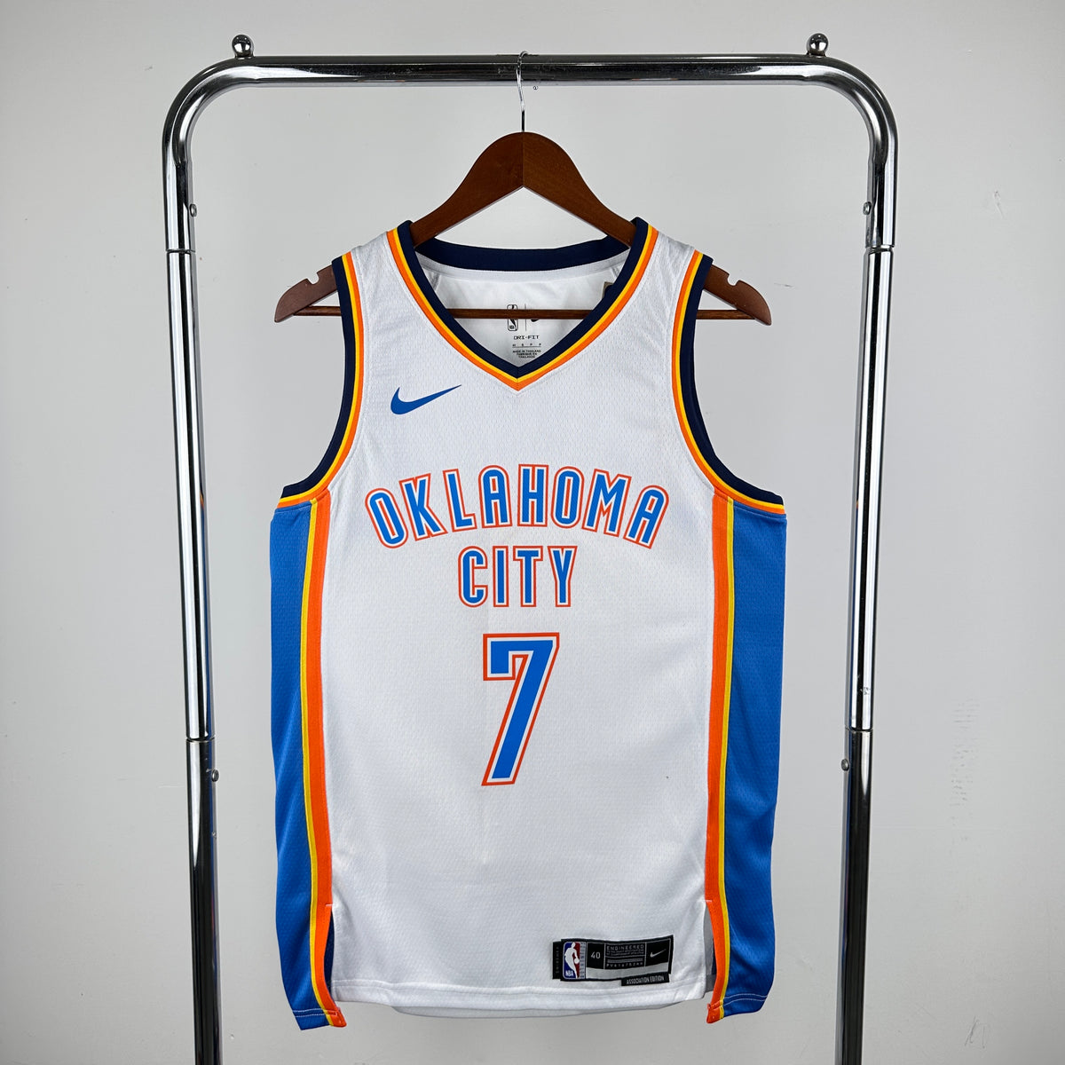Oklahoma City Thunder Association Edition - Blanc - Chet Holmgren - 7