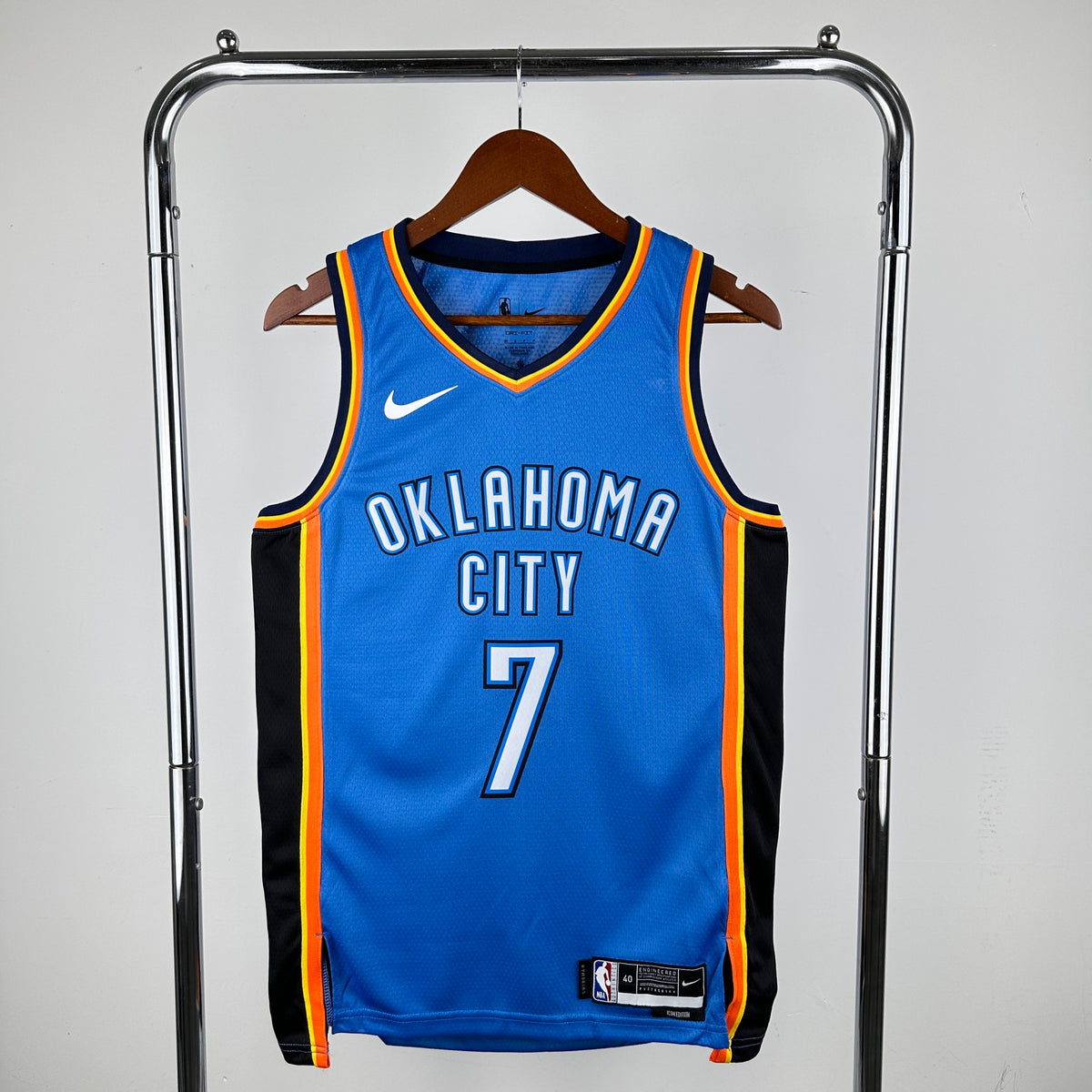 Oklahoma City Thunder Icon Edition Oklahoma City - Bleu - Chet Holmgren - 7