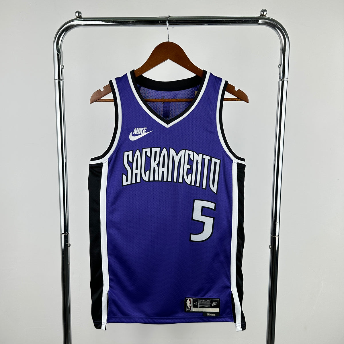 Sacramento Kings Classic Edition 2024-25 - Violet - De'Aaron Fox - 5