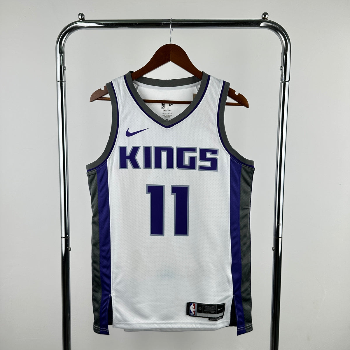 Sacramento Kings Association Edition Retro Kings - Blanc - Domantas Sabonis - 11