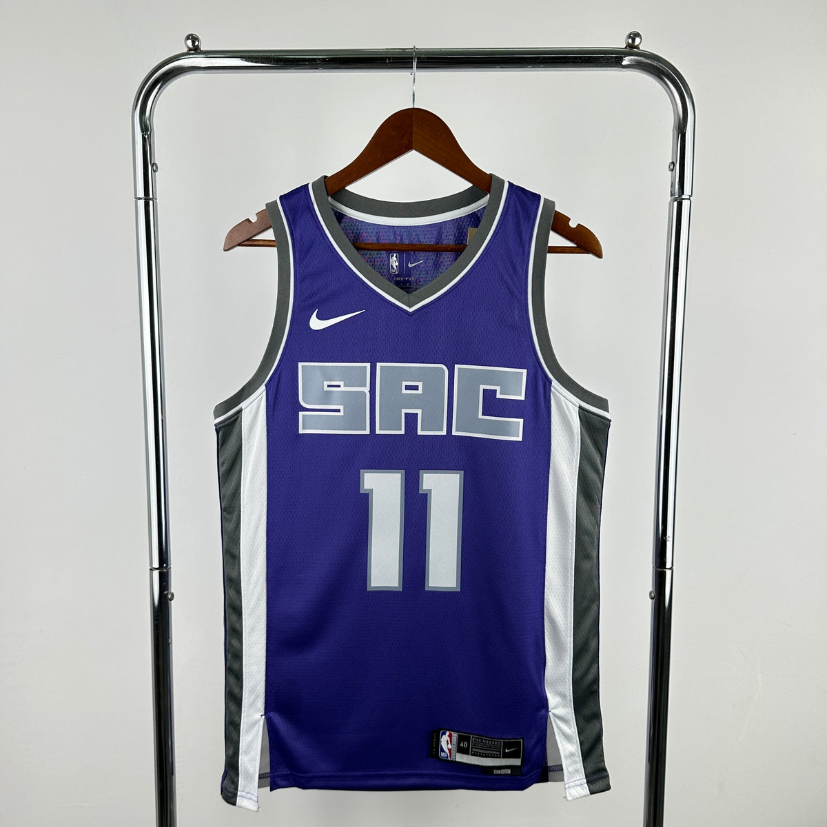 Sacramento Kings Icon Edition Retro SAC - Violet - Domantas Sabonis - 11