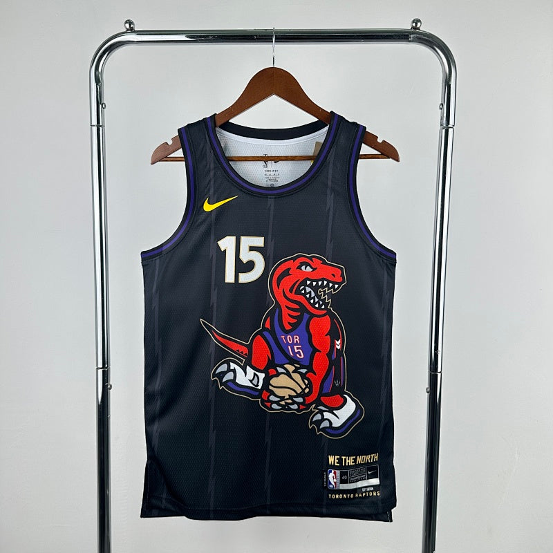 Toronto Raptors City Edition 2024-25 Toronto Finest - Noir - Vince Carter - 15