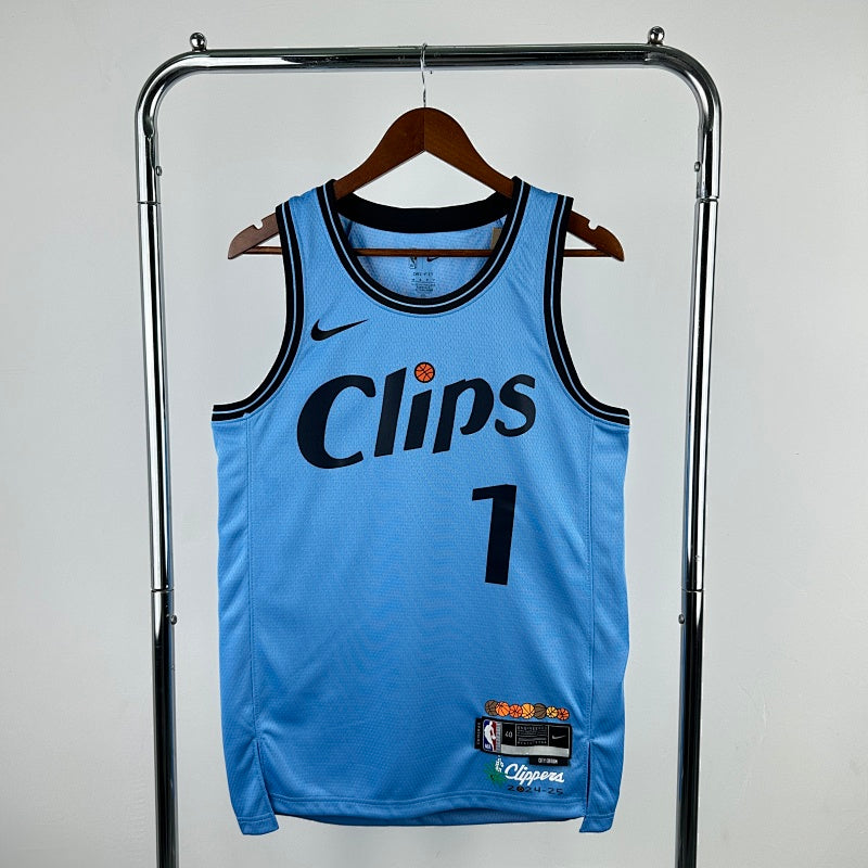 Los Angeles Clippers City Edition 2024-25 - Bleu clair - James Harden - 1