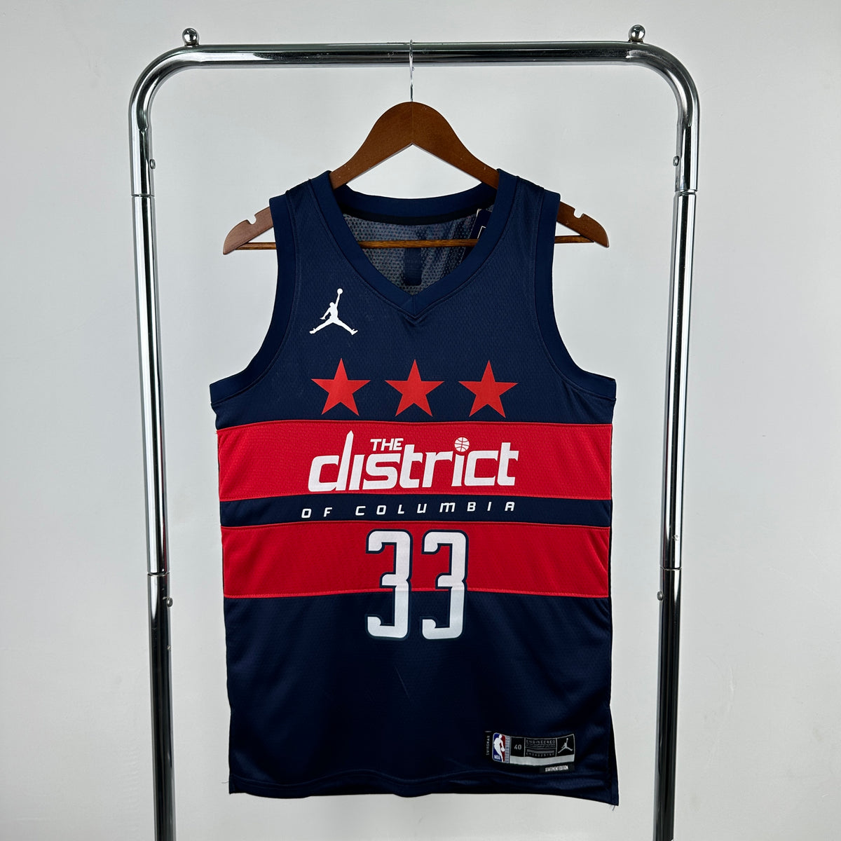 Washington Wizards Statement Edition 2024-25 - Bleu marine - Kyle Kuzma - 33