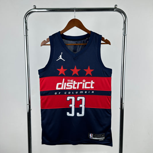 Washington Wizards Statement Edition 2024-25 - Bleu marine - Kyle Kuzma - 33