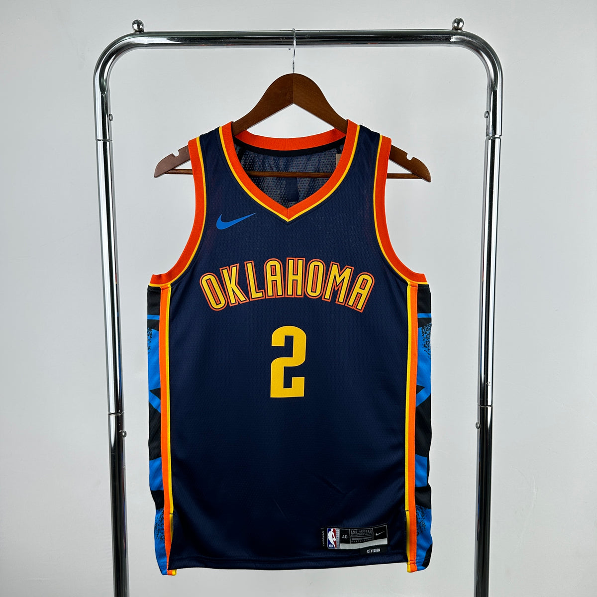 Oklahoma City Thunder City Edition 2024-25 - Bleu marine - Shai Gilgeous-Alexander - 2