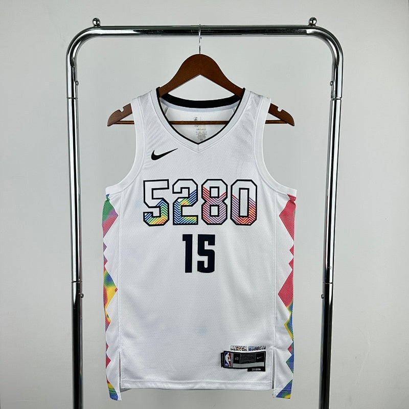 Denver Nuggets City Edition 2024-25 5280 - Blanc - Nikola Jokic - 15