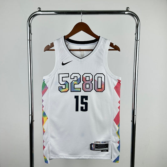 Denver Nuggets City Edition 2024-25 5280 - Blanc - Nikola Jokic - 15