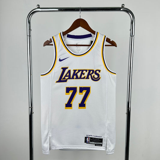 Los Angeles Lakers Association Edition - Blanc - Luka Doncic - 77