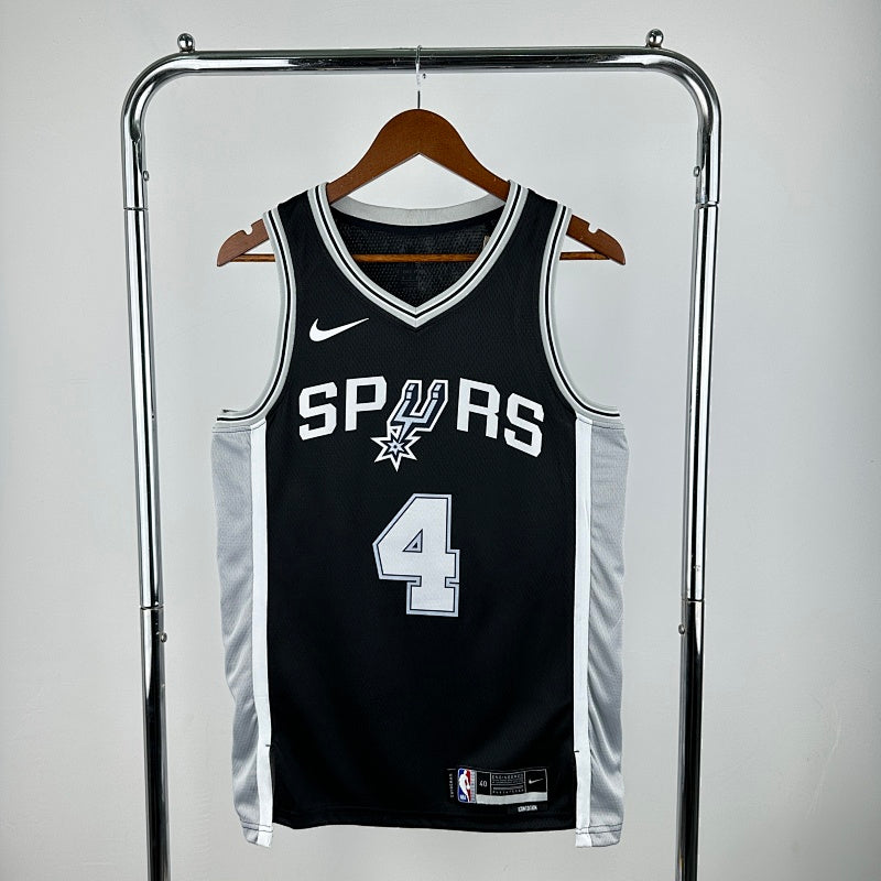 San Antonio Spurs Icon Edition - Noir - De'Aaron Fox - 4