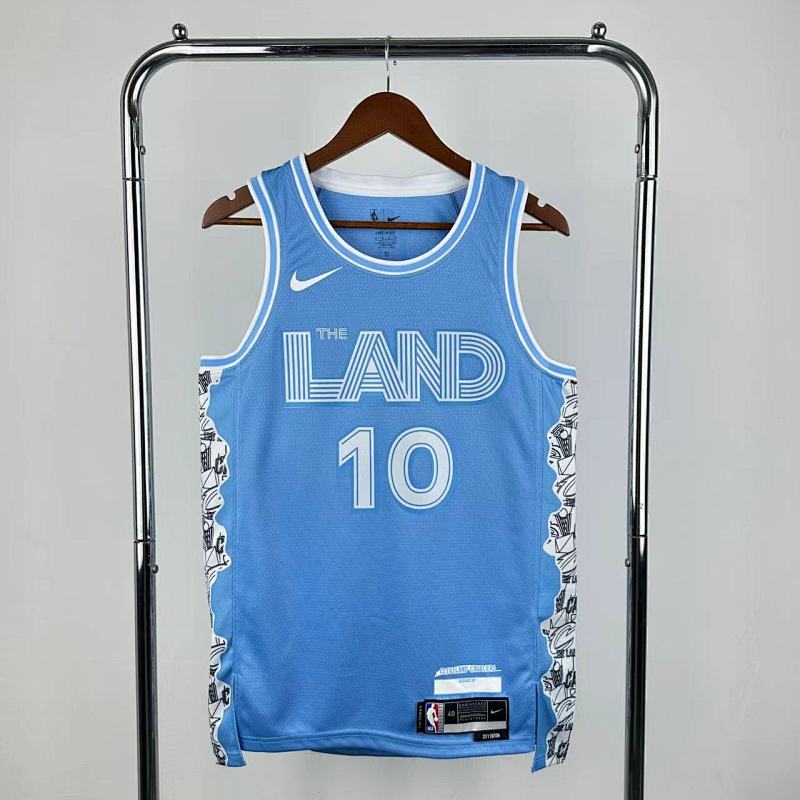 Cleveland Cavaliers City Edition 2024-25 Museum of Art - Bleu - Darius Garland - 10