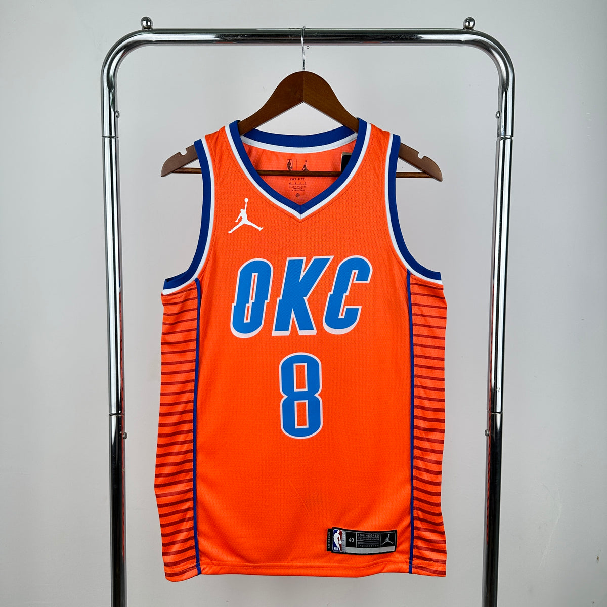 Oklahoma City Thunder Statement Edition - Orange - Jalen Williams - 8