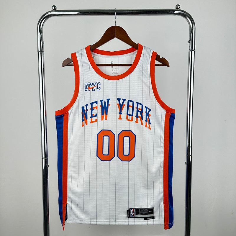 New York Knicks City Edition 2024-25 - Blanc - Jordan Clarkson - 00