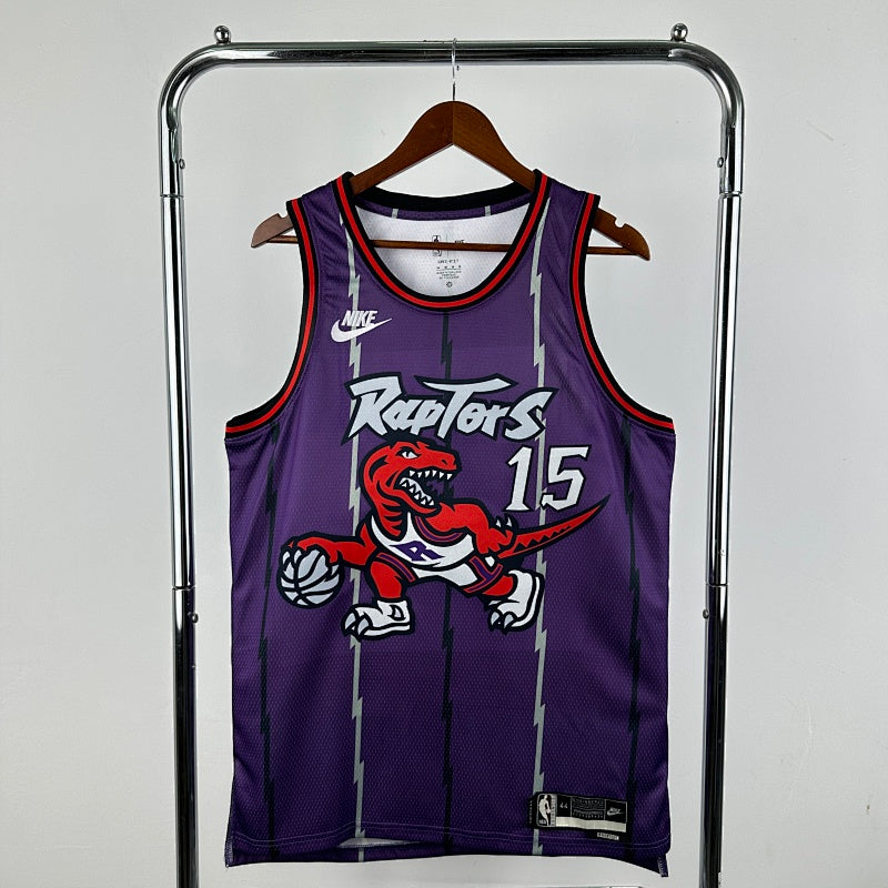 Toronto Raptors Classic Edition Dino - Violet - Vince Carter - 15