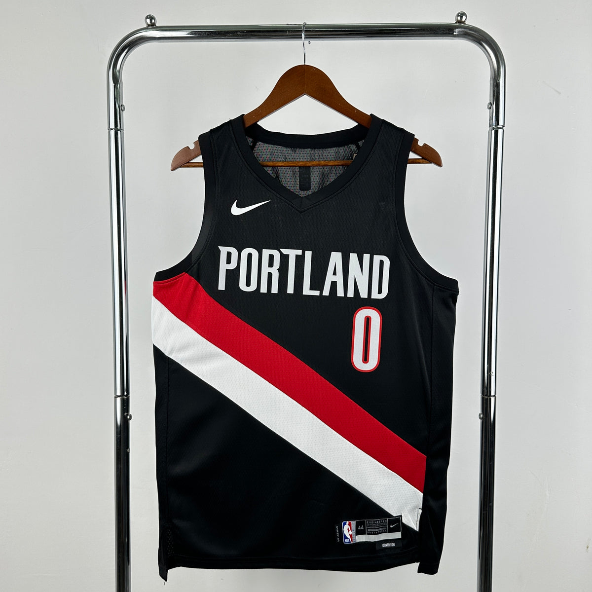 Portland Trail Blazers Icon Edition 2025-26 - Noir - Damian Lillard - 0