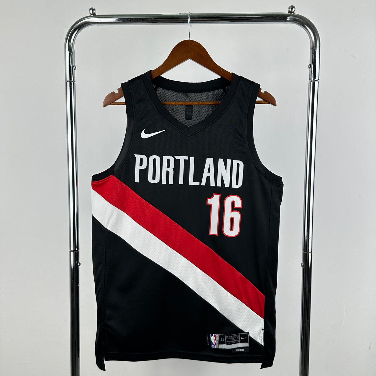 Portland Trail Blazers Icon Edition 2025-26 - Noir - Yang Hansen - 16