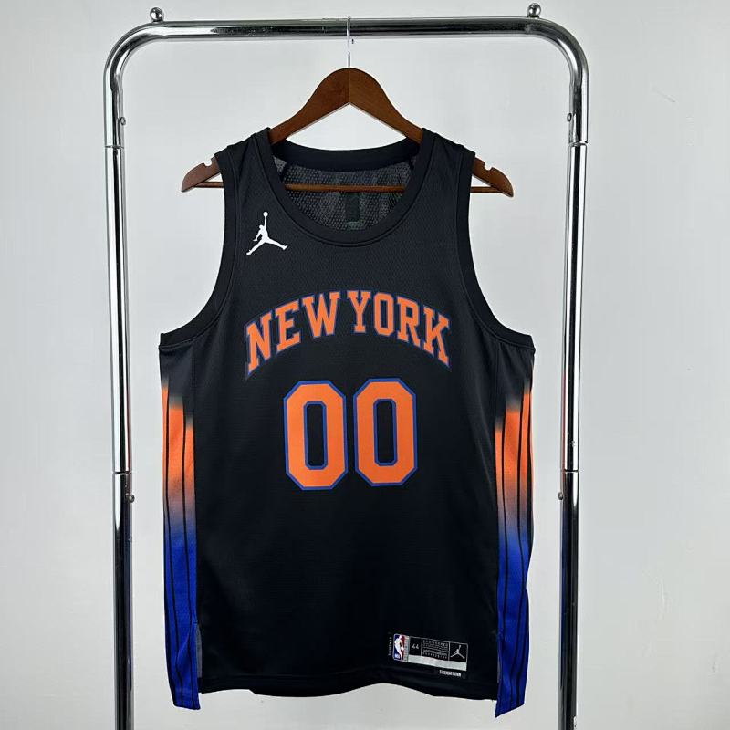 New York Knicks Statement Edition 2025-26 - Noir - Jordan Clarkson - 00