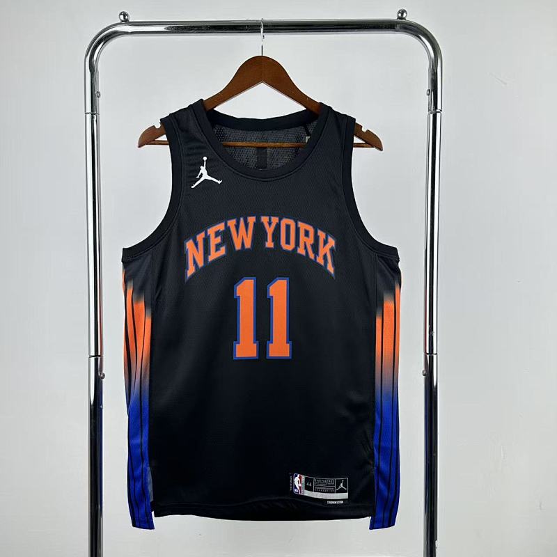 New York Knicks Statement Edition 2025-26 - Noir - Jalen Brunson - 11