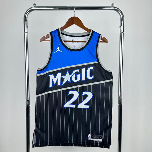 Orlando Magic Statement Edition 2025-26 - Noir et Bleu - Franz Wagner - 22