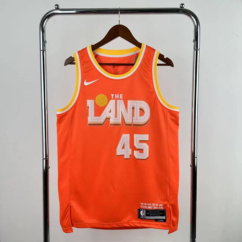 Cleveland Cavaliers City Edition 2025-26 The Land - Orange - Donovan Mitchell - 45