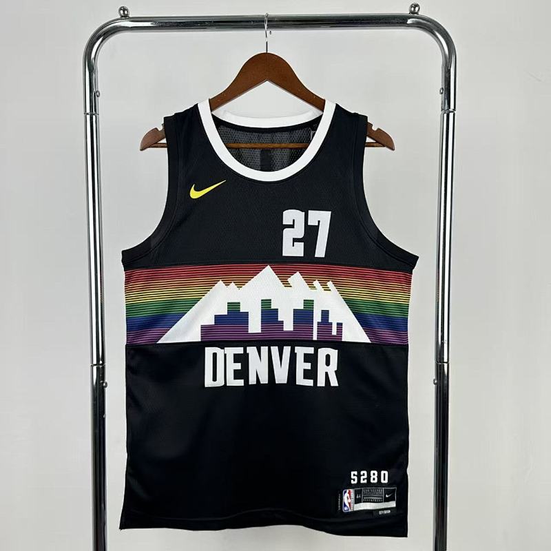 Denver Nuggets City Edition 2025-26 Rainbow - Noir - Jamal Murray - 27