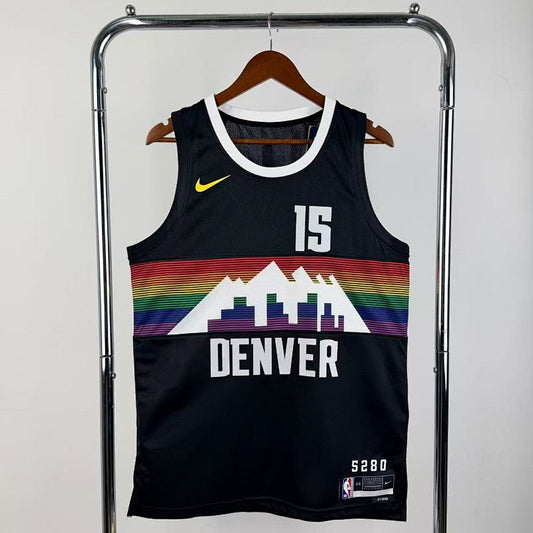 Denver Nuggets City Edition 2025-26 Rainbow - Noir - Nikola Jokic - 15