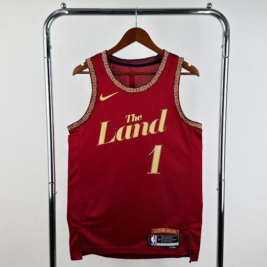 Cleveland Cavaliers City Edition 2023-24 Playbill - Bordeaux - James Harden - 1