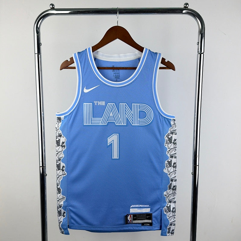 Cleveland Cavaliers City Edition 2024-25 Museum of Art - Bleu - James Harden - 1