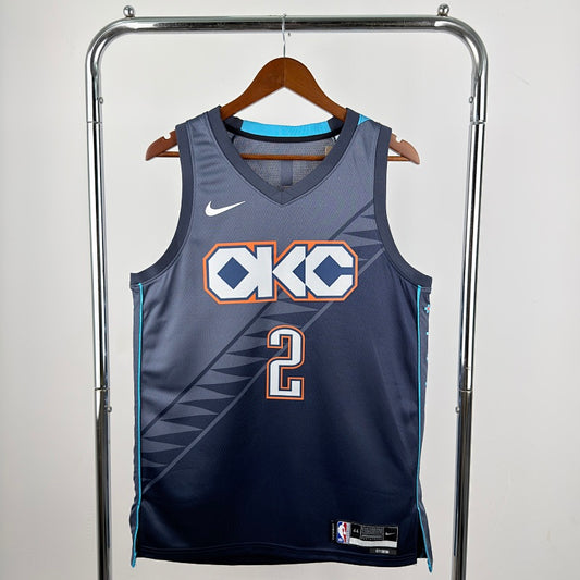 Oklahoma City Thunder City Edition 2025-26 - Bleu marine - Shai Gilgeous-Alexander - 2
