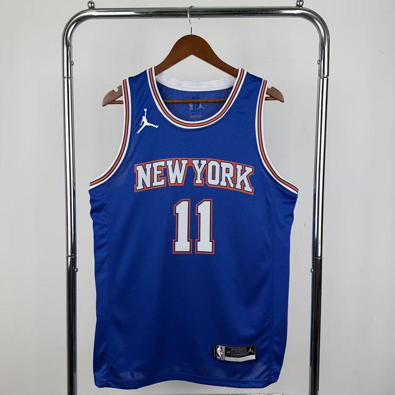 New York Knicks Statement Edition 2020-21 - Bleu - Jalen Brunson - 11