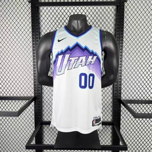 Utah Jazz Association Edition 2025-26 Mountain Basketball - Blanc - Jordan Clarkson - 00