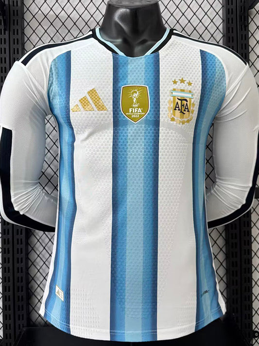 Maillot Argentine Coupe du Monde 2026 Player Version Manche Longue
