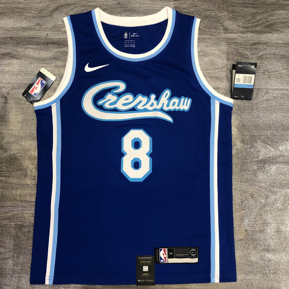 Los Angeles Lakers Edition Crenshaw - Bleu et blanc - Kobe Bryant - 8