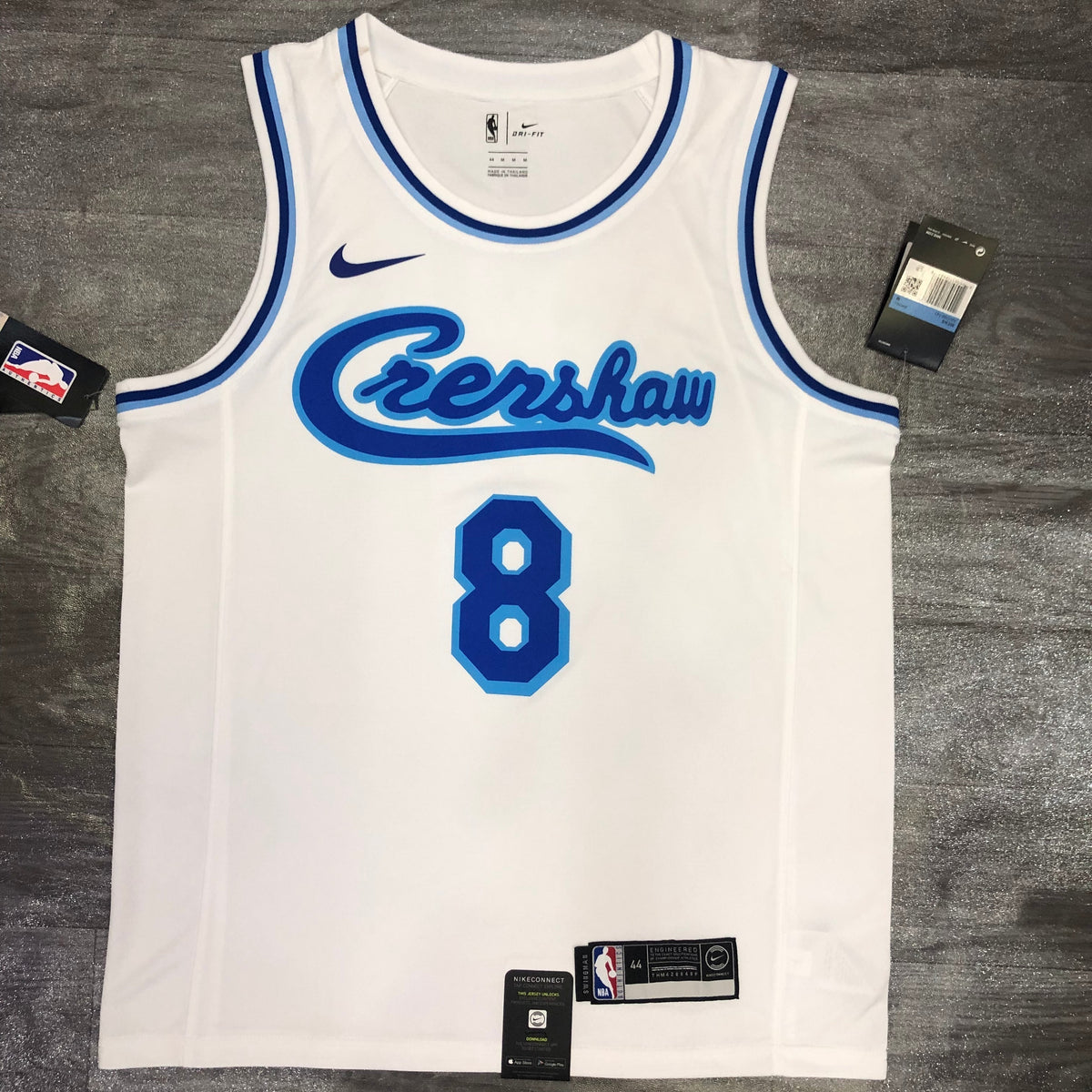 Los Angeles Lakers Edition Crenshaw - Blanc et bleu - Kobe Bryant - 8