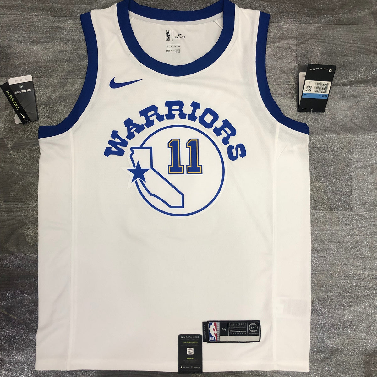 Golden State Warriors Hardwood Classics California - Blanc - Klay Thompson - 11