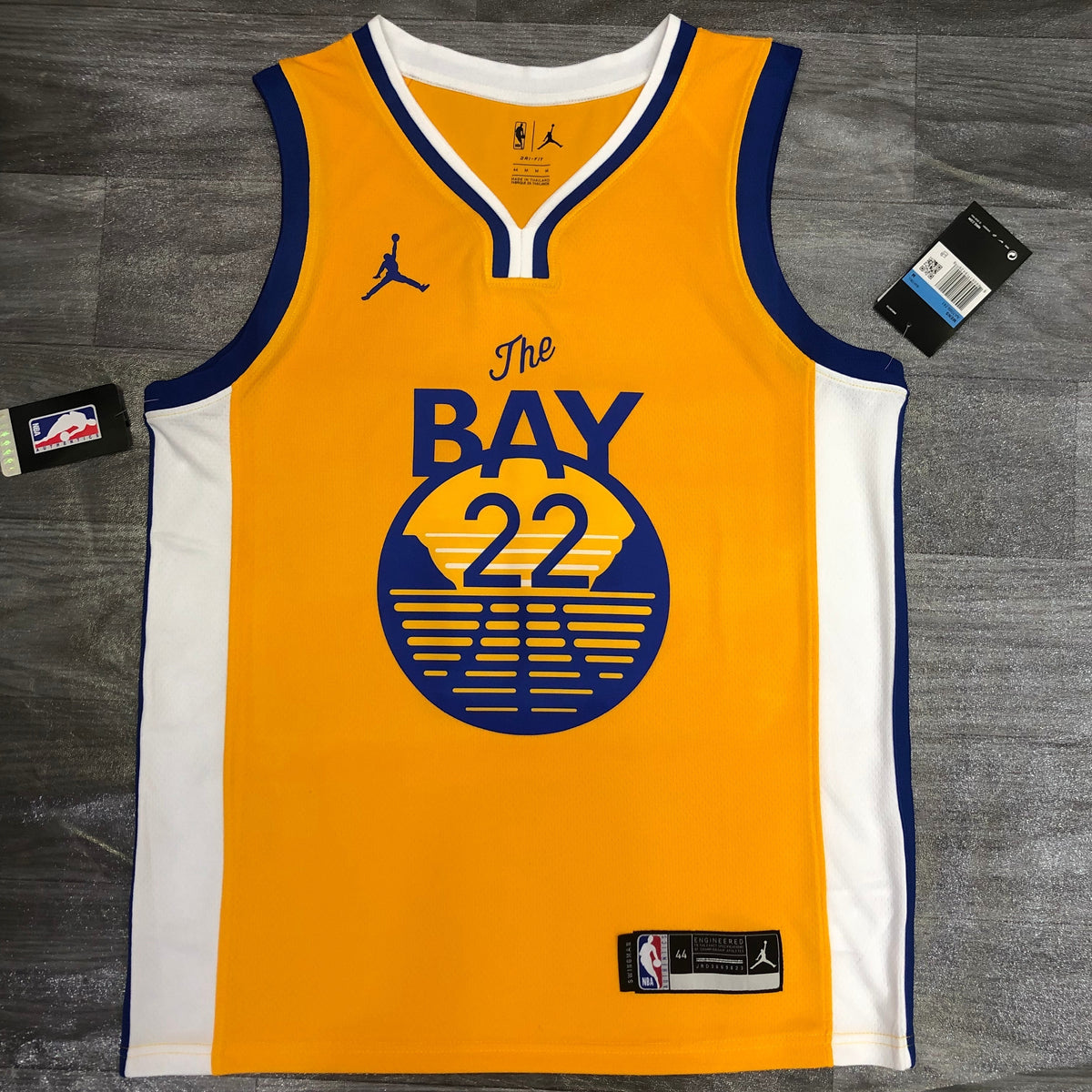 Golden State Warriors Statement Edition The Bay - Jaune - Andrew Wiggins - 22