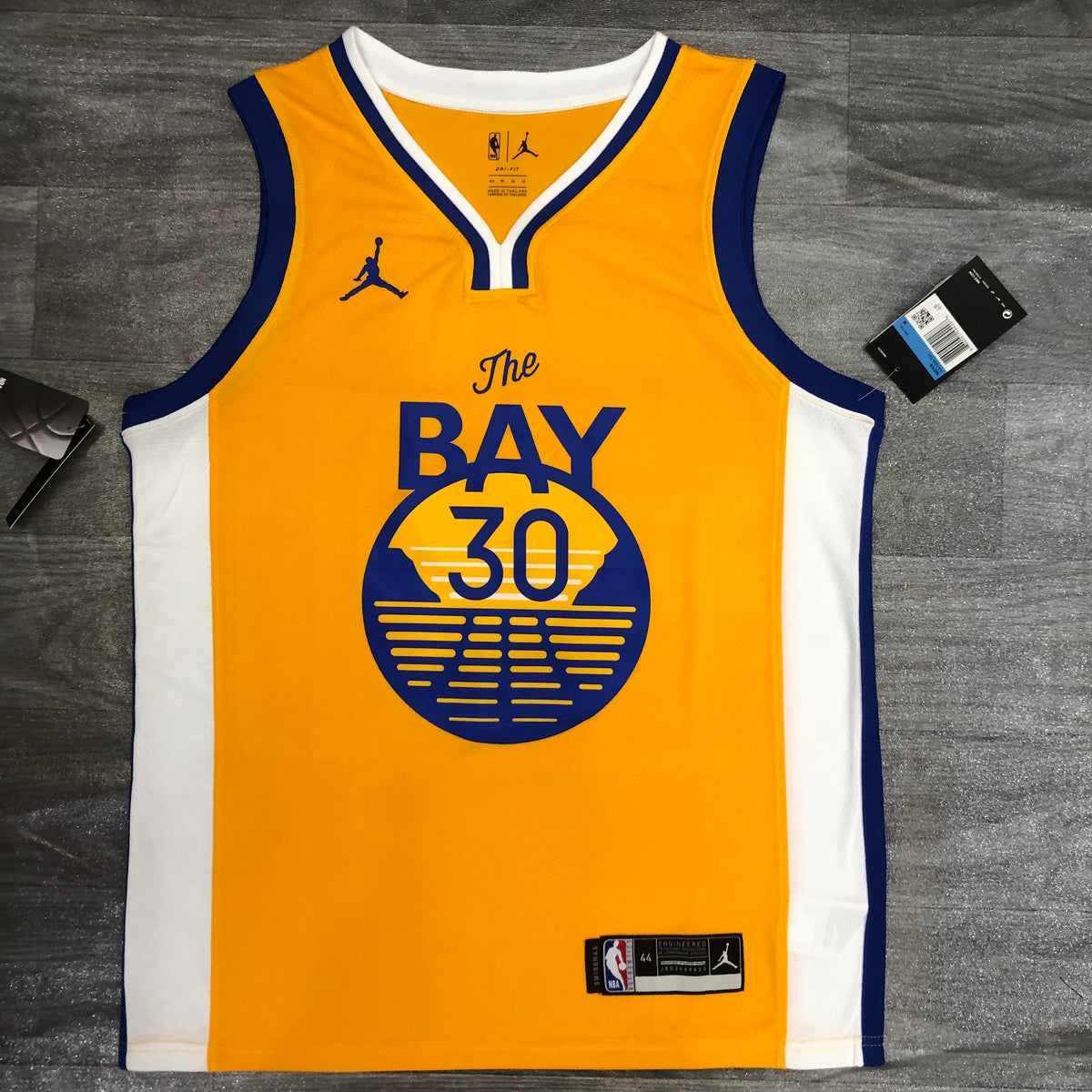 Golden State Warriors Statement Edition The Bay - Jaune - Stephen Curry - 30