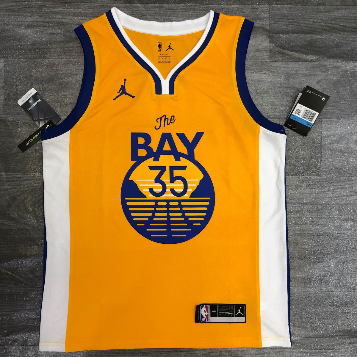 Golden State Warriors Statement Edition The Bay - Jaune - Kevin Durant - 35