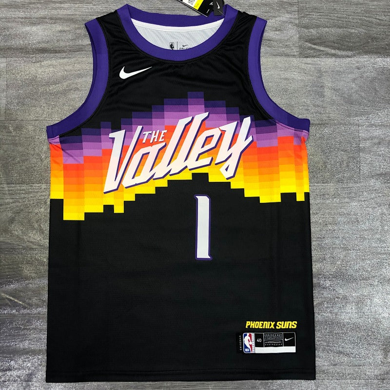 Phoenix Suns The Valley - Noir - Devin Booker - 1