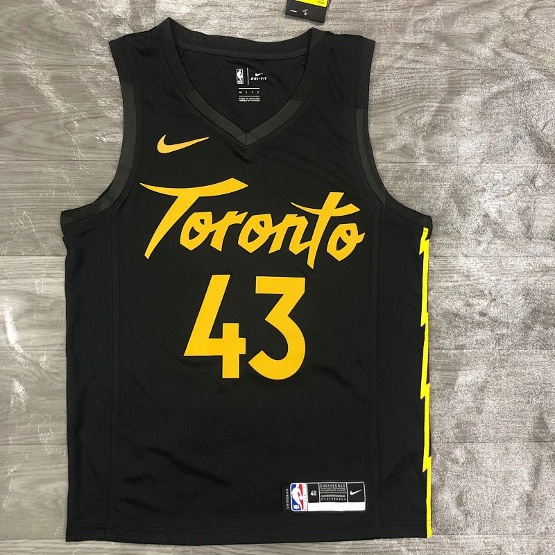 Toronto Raptors City Edition 2020-21 - Noir et or - Pascal Siakam - 43
